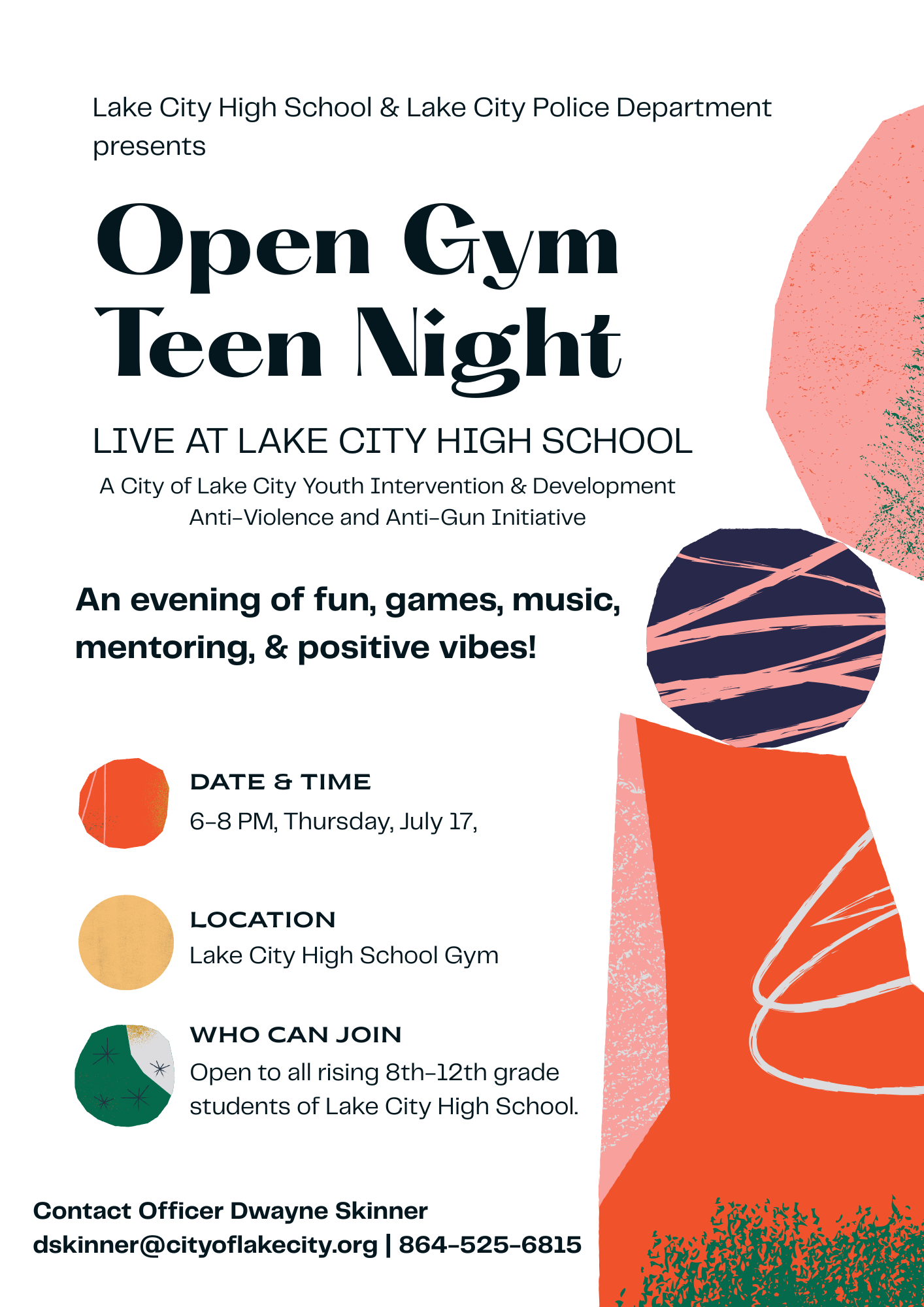 Flyer - Open Gym Night Teens (1)